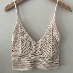 Cute Tan Tank Size Small